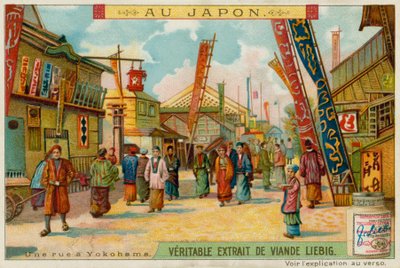 Una calle en Yokohama de European School