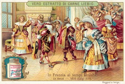 Un baile en la época de Luis XIII de European School