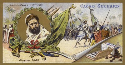 Abdelkader El Djezairi, santo sufí argelino y líder militar, 1840 de European School