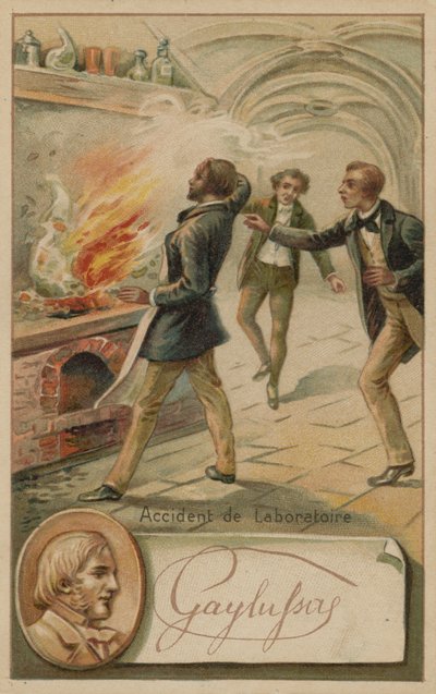 Accidente en el laboratorio del químico y físico francés Joseph Louis Gay-Lussac de European School