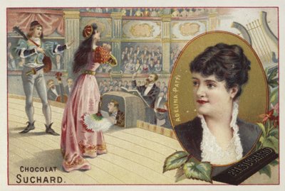 Adelina Patti, cantante de ópera italiana de European School