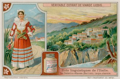 Albanés hablando San Constantino Albanese de European School