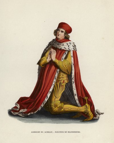 Alberto III, Aquiles, Elector de Brandeburgo de European School