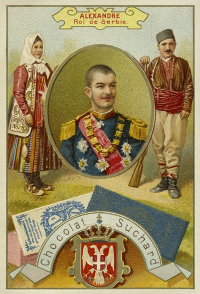 Alejandro I, Rey de Serbia de European School