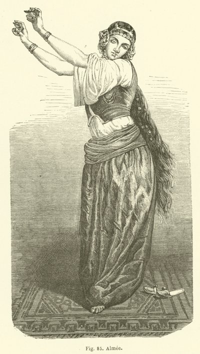 Almee (grabado) de European School