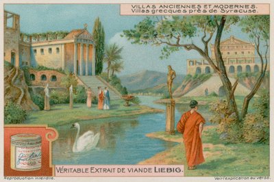 Una villa griega antigua cerca de Siracusa de European School