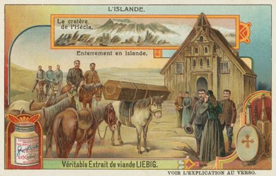 Un funeral islandés y el cráter del volcán Hekla de European School