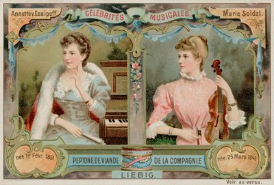 Annette von Essipoff y Marie Soldat de European School