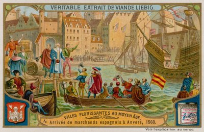 Llegada de los Comerciantes Españoles a Amberes en 1560 de European School