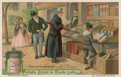 En el puesto de libros de European School