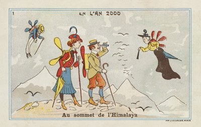 En la cima del Himalaya en el año 2000 de European School