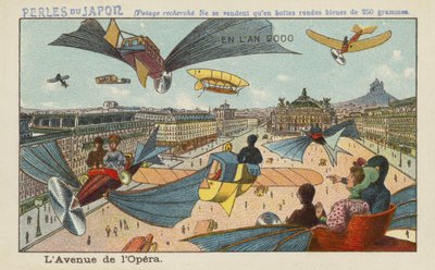 Avenida de la Ópera, París, en el año 2000 de European School