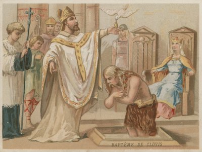 Bautismo de Clodoveo I, Rey de los Francos, Día de Navidad de 496 de European School