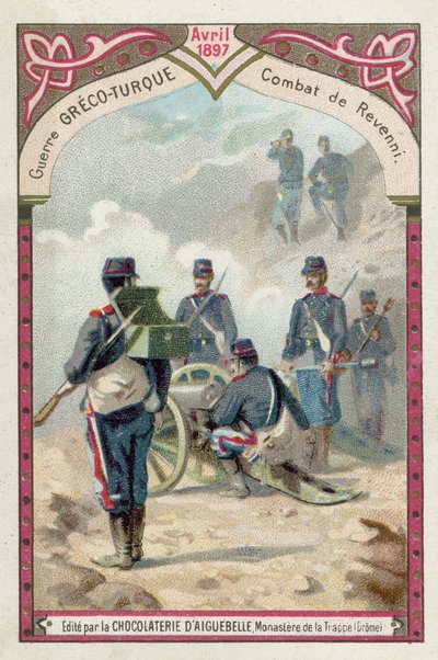Batalla de Revenni, Guerra Greco-Turca, abril de 1897 de European School
