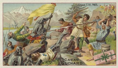 Batalla de Stoss, Suiza, 7 de junio de 1405 de European School