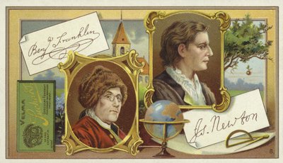Benjamin Franklin e Isaac Newton de European School