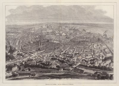 Vista aérea de Chemnitz, Alemania de European School