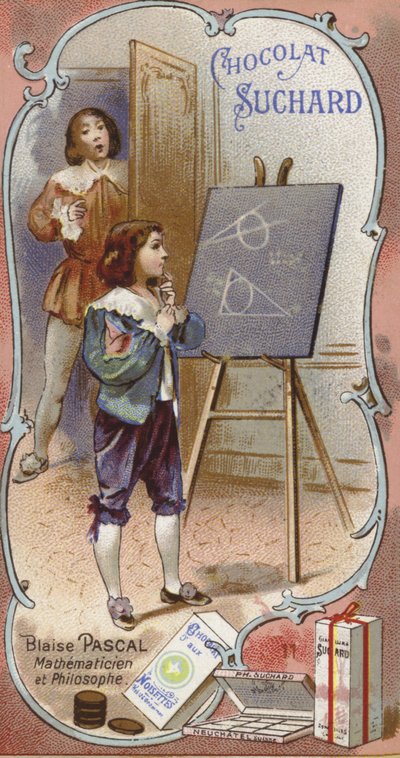 Blaise Pascal, físico y matemático francés, de niño de European School