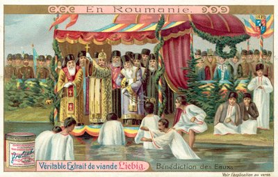 Bendición de las aguas en Rumania de European School