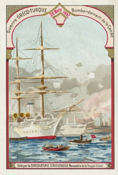 Bombardeo de Chania, Creta, Guerra Greco-Turca, 28 de marzo de 1897 de European School