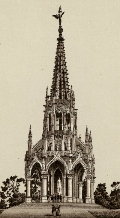 Bruxelles: Le Monument du Roi Leopold Ier de European School