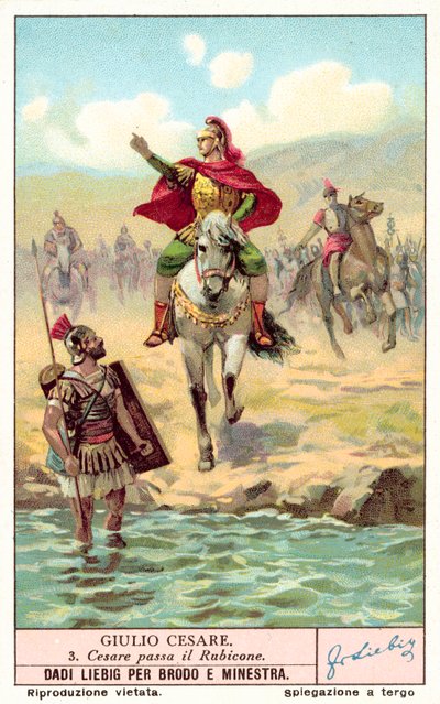 César cruzando el Rubicón, 49 a.C. de European School