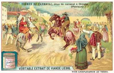Juegos de carnaval en Orizaba, México de European School