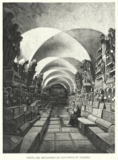 Catacumbas del Monasterio de los Capuchinos, Palermo, Sicilia, Italia de European School