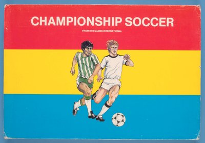 Caja del juego de fútbol de campeonato de European School