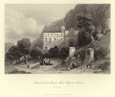 Capilla de Santa Rosalía, Monte Pelegrino, Palermo, Sicilia, Italia de European School