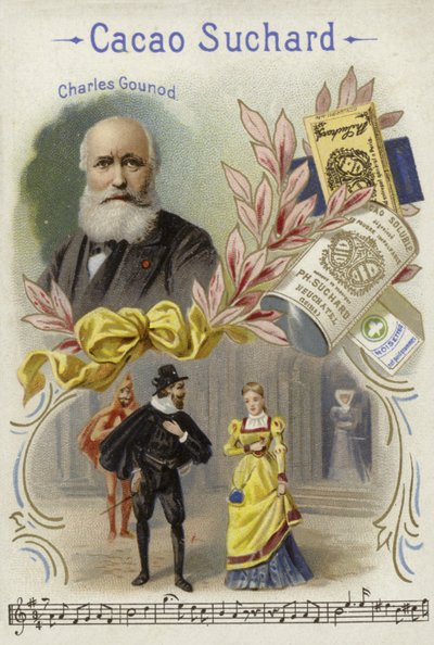 Charles Gounod, compositor francés de European School
