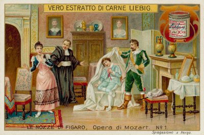 Cherubino, el Conde, Susana y Basilio de European School