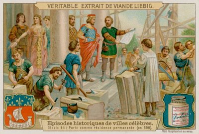 Clovis Elige París Como Su Capital en 508 d.C. de European School