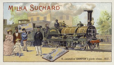 Locomotora de alta velocidad Crampton, 1852 de European School