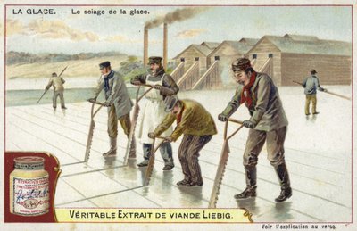 Corte de hielo con sierras de European School