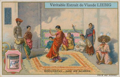 Danza de las bailarinas en Hindustán de European School