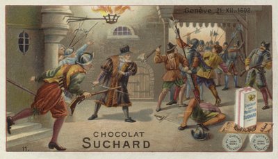 Derrota del ataque de los saboyanos en Ginebra, 21 de diciembre de 1602 de European School