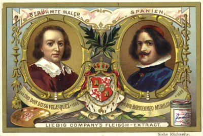 Diego Velázquez y Bartolomé Murillo, artistas españoles de European School
