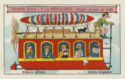 Globos dirigibles: diligencia aérea de European School
