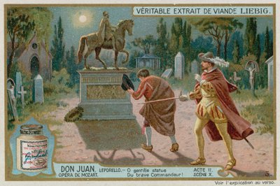 Don Giovanni Invita a la Estatua del Comendador a Cenar de European School
