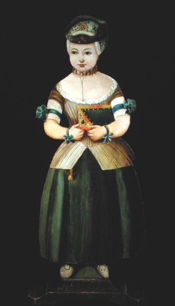 Figura de tablero de una niña de European School
