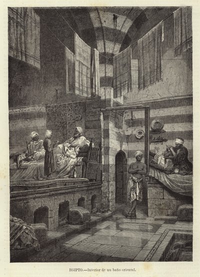 Egipto - Interior de baños orientales de European School