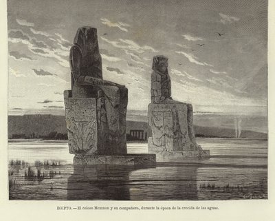 Egipto - Los Colosos de Memnón de European School