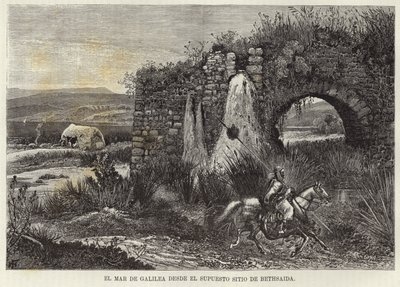 El Mar de Galilea desde el supuesto sitio de Bethsaida de European School