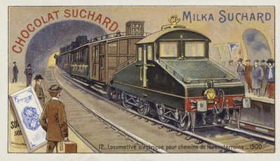 Locomotora eléctrica para ferrocarriles subterráneos, 1900 de European School