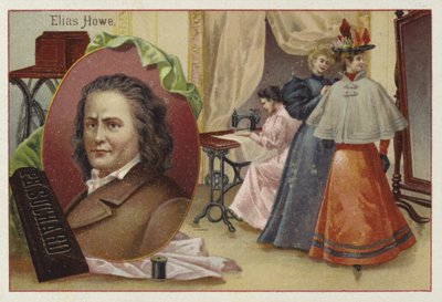 Elias Howe, inventor estadounidense y pionero de la máquina de coser de European School