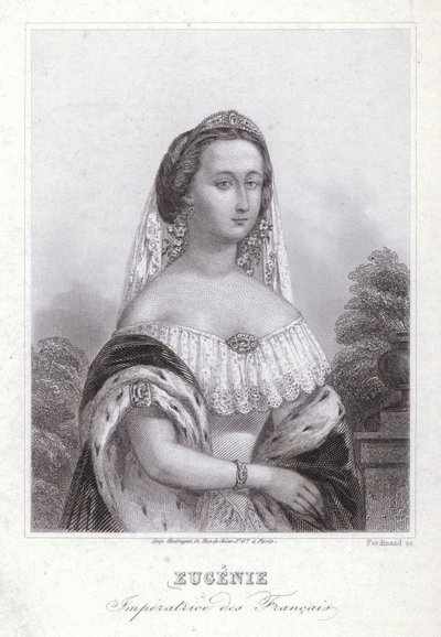 Emperatriz Eugenia, consorte de Napoleón I de Francia de European School