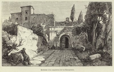 Entrada a los sepulcros de los Escipiones de European School