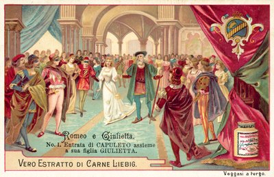 Entrada de Lord Capuleto y su hija Julieta al baile de European School