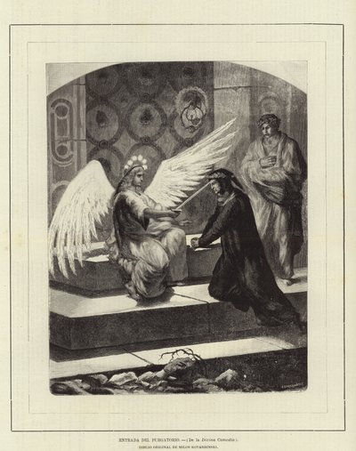 Entrada al Purgatorio (La Divina Comedia) de European School